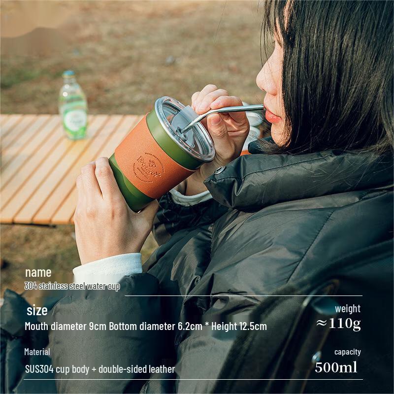 Outdoor Camping Stainless Steel Mug 500ml
Outdoor Camping Stainless Steel Mug 500ml