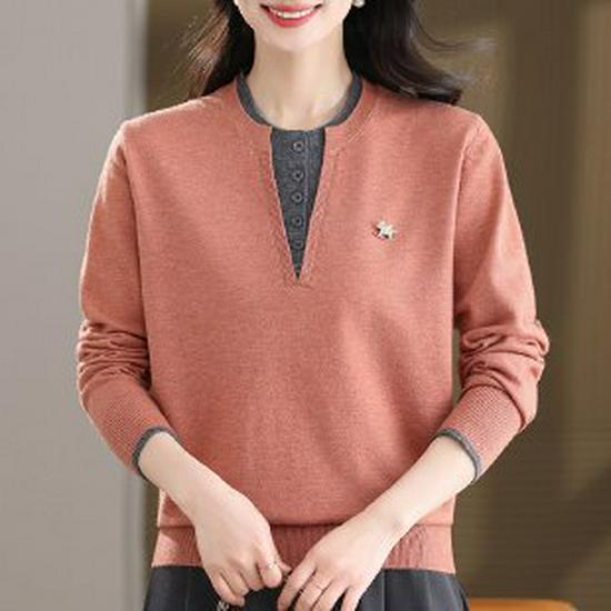 Elegant Spring Outfit: Stylish Long-Sleeved T-Shirt for Young, Middle-Aged & Elderly Women 2XL
Elegant Spring Outfit: Stylish Long-Sleeved T-Shirt for Young, Middle-Aged & Elderly Women 2XL