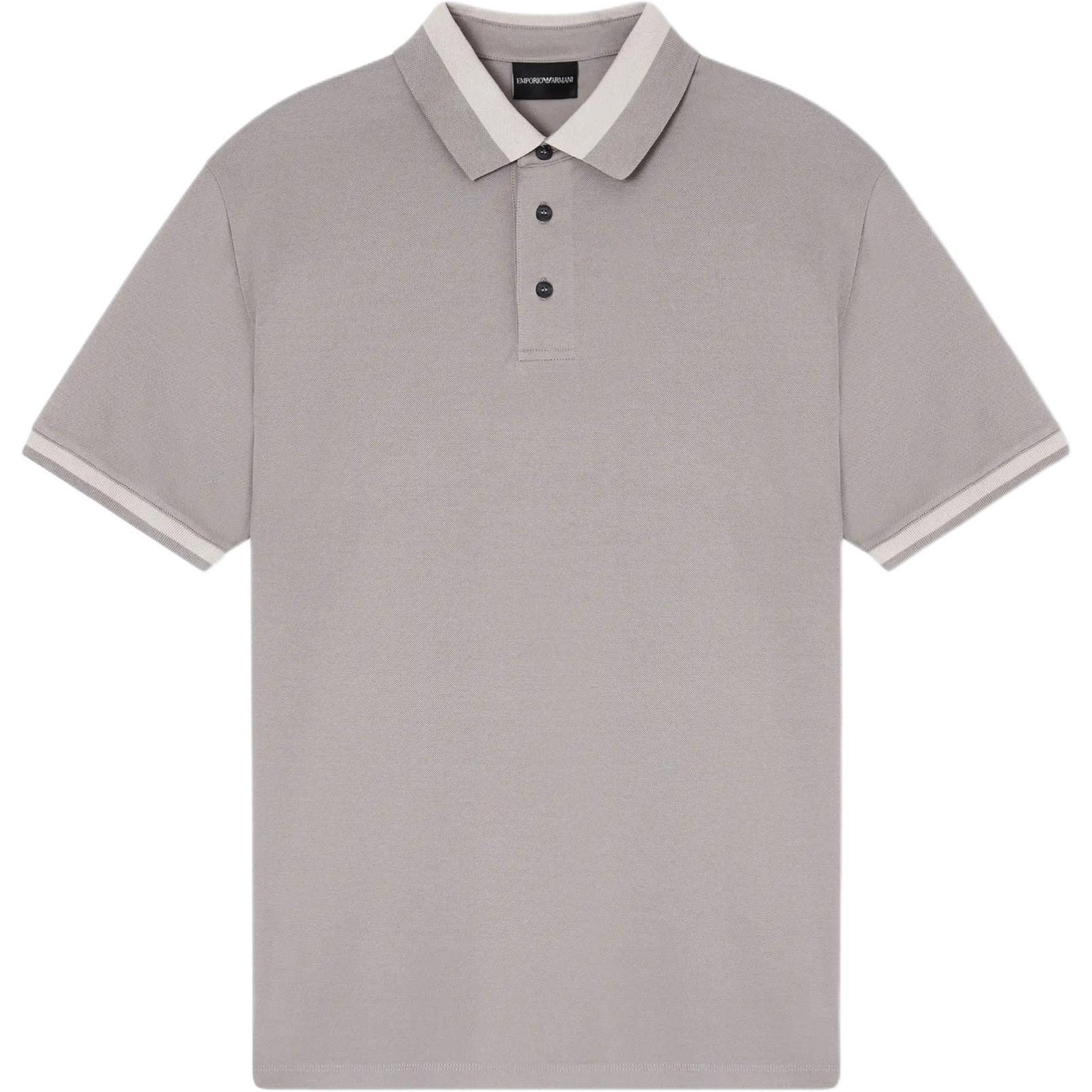 Emporio Armani Color Block Cotton Polo Shirt Men tops EM005798-AF12955-U8049 S
Emporio Armani Color Block Cotton Polo Shirt Men tops EM005798-AF12955-U8049 S