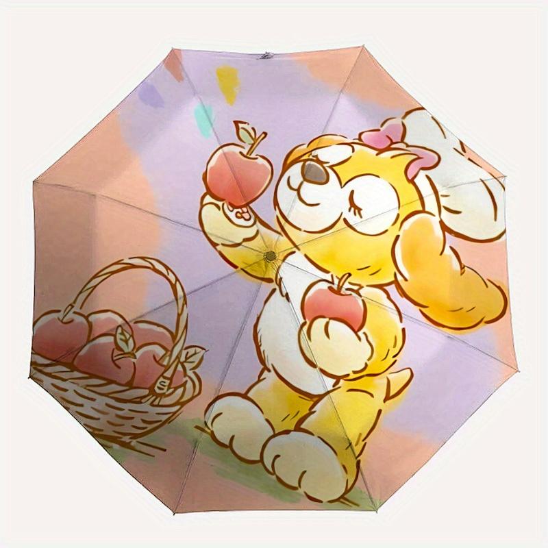 1pc Cookie Ann Automatic Umbrella - Cartoon Design, Lightweight & Portable, Travel Umbrella, Durable Canopy a0820050
1pc Cookie Ann Automatic Umbrella - Cartoon Design, Lightweight & Portable, Travel Umbrella, Durable Canopy a0820050