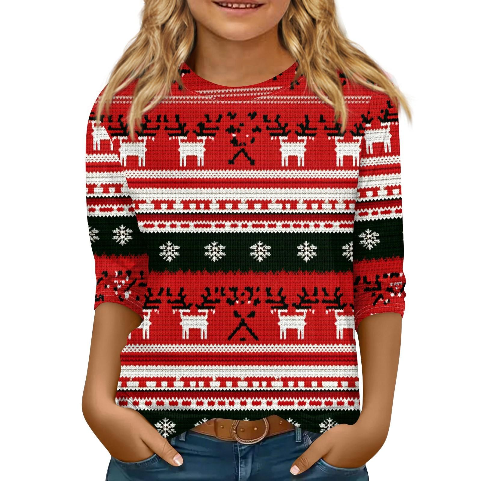 Дитяча футболка з рукавом 3/4, повсякденна футболка з круглим вирізом, пуловер, блузка 160 кавун червоний колір
Дитяча футболка з рукавом 3/4, повсякденна футболка з круглим вирізом, пуловер, блузка 160 кавун червоний колір