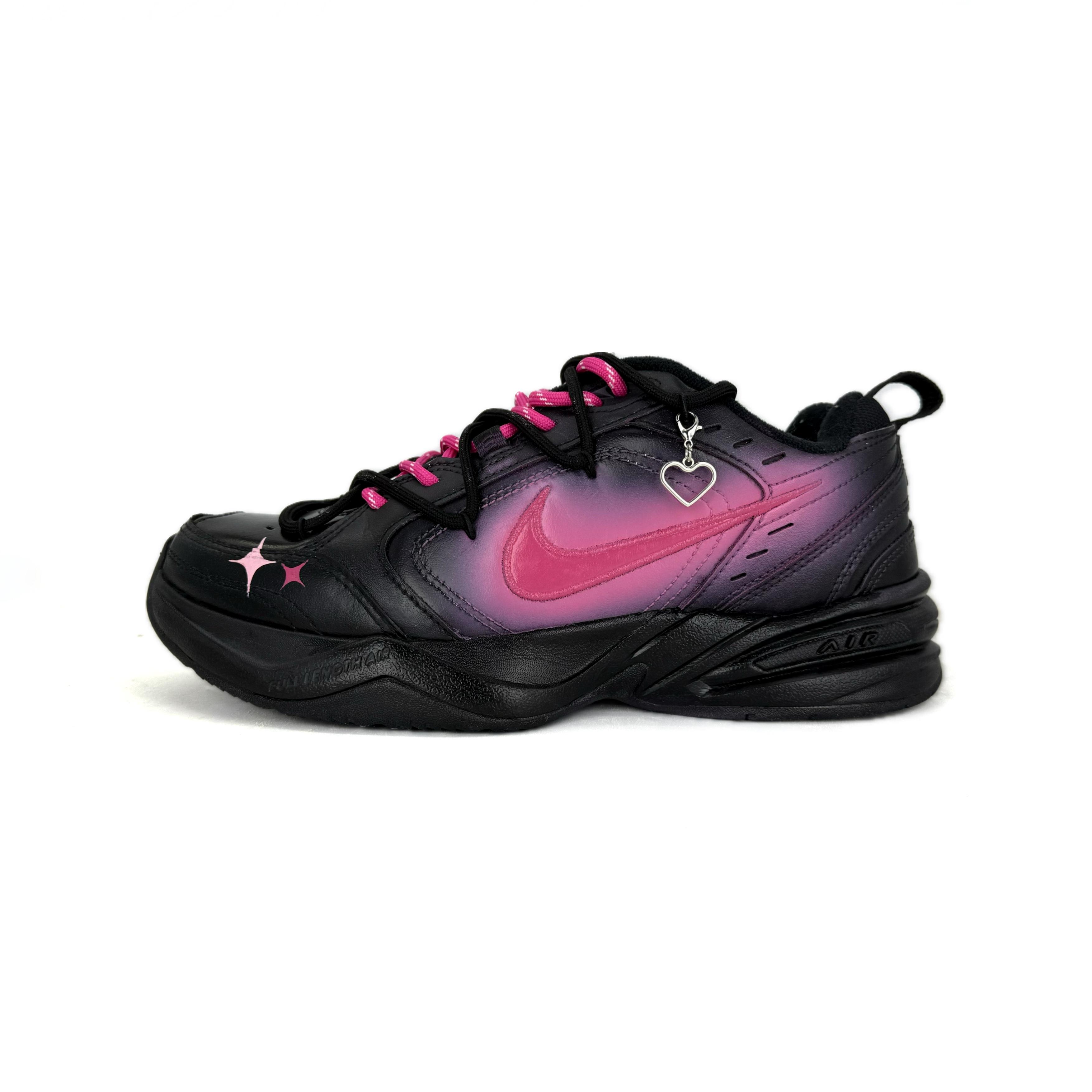 Nike Air Monarch 4 Slip Resistant, Abrasion Resistant, Lightweight Low top Chunky Sneakers Unisex Black Pink 415445-001(Team502-) 40.5
Nike Air Monarch 4 Slip Resistant, Abrasion Resistant, Lightweight Low top Chunky Sneakers Unisex Black Pink 415445-001(Team502-) 40.5