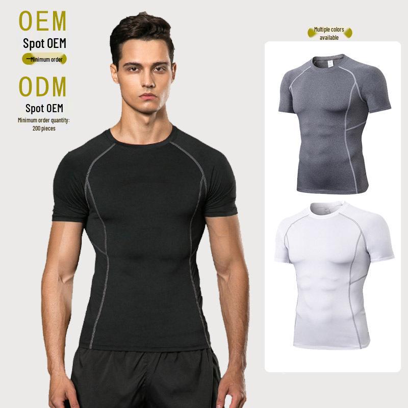 Men s Quick-Dry Compression Training T-Shirt: Moisture-Wicking, Elastic, Short-Sleeve for Fitness & Basketball. S чорний
Men s Quick-Dry Compression Training T-Shirt: Moisture-Wicking, Elastic, Short-Sleeve for Fitness & Basketball. S чорний