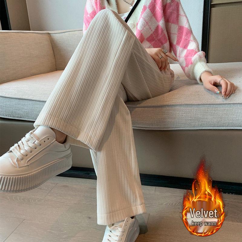 Petite Fleece Chenille Wide-Leg Pants: Women s XS High-Waisted Drape Casual Trousers for Autumn/Winter L (Recommended for 111-120 lbs)
Petite Fleece Chenille Wide-Leg Pants: Women s XS High-Waisted Drape Casual Trousers for Autumn/Winter L (Recommended for 111-120 lbs)