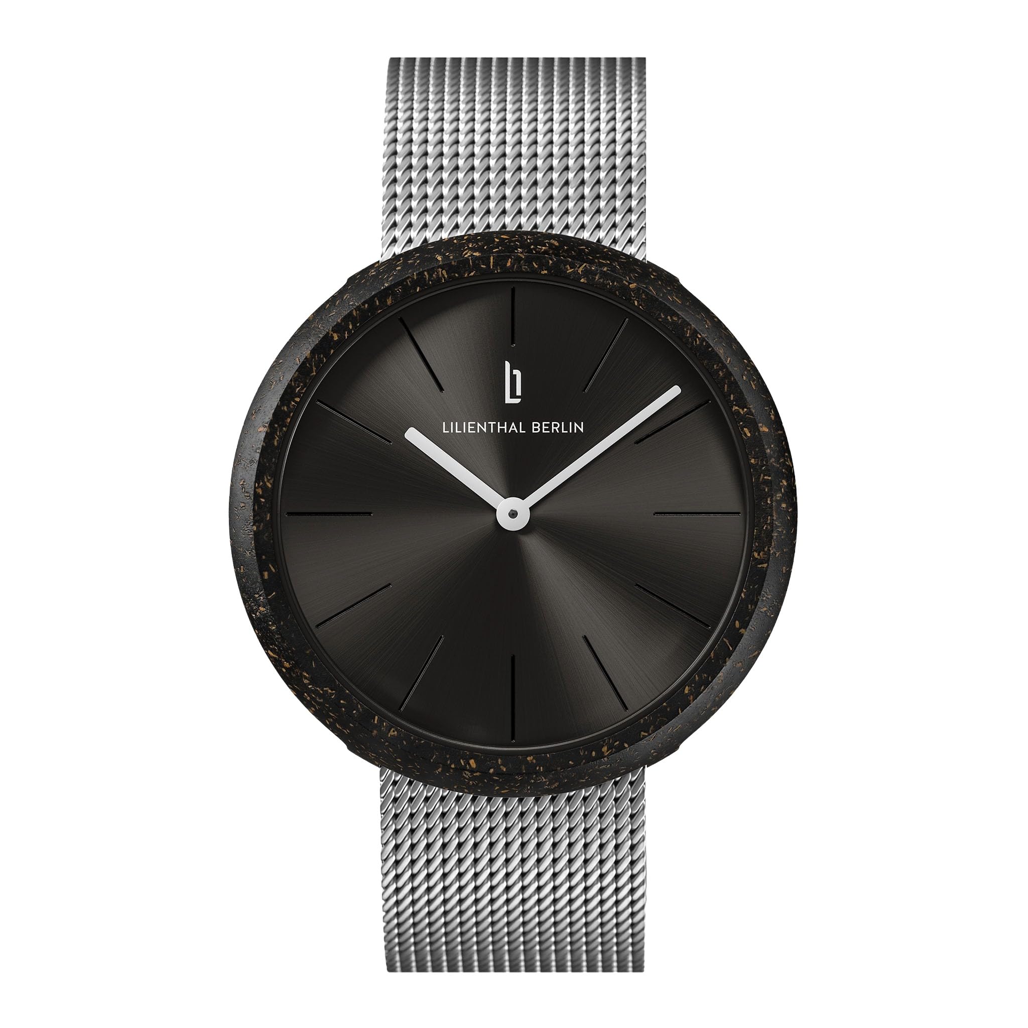 Lilianthal Berlin The Coffee Made in Silver Watch, Germany, CW02-01-B023A, Men s чорний
Lilianthal Berlin The Coffee Made in Silver Watch, Germany, CW02-01-B023A, Men s чорний