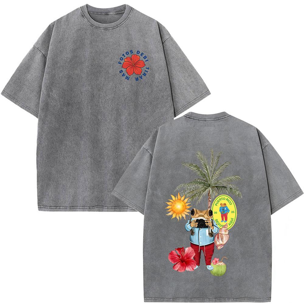 Vintage Washed Rapper Bad Bunny Debi Tirar Mas Fotos DTMF T Shirts Men Women Summer Clothing Fashion Hip Hop Tshirts Streetwear S
Vintage Washed Rapper Bad Bunny Debi Tirar Mas Fotos DTMF T Shirts Men Women Summer Clothing Fashion Hip Hop Tshirts Streetwear S