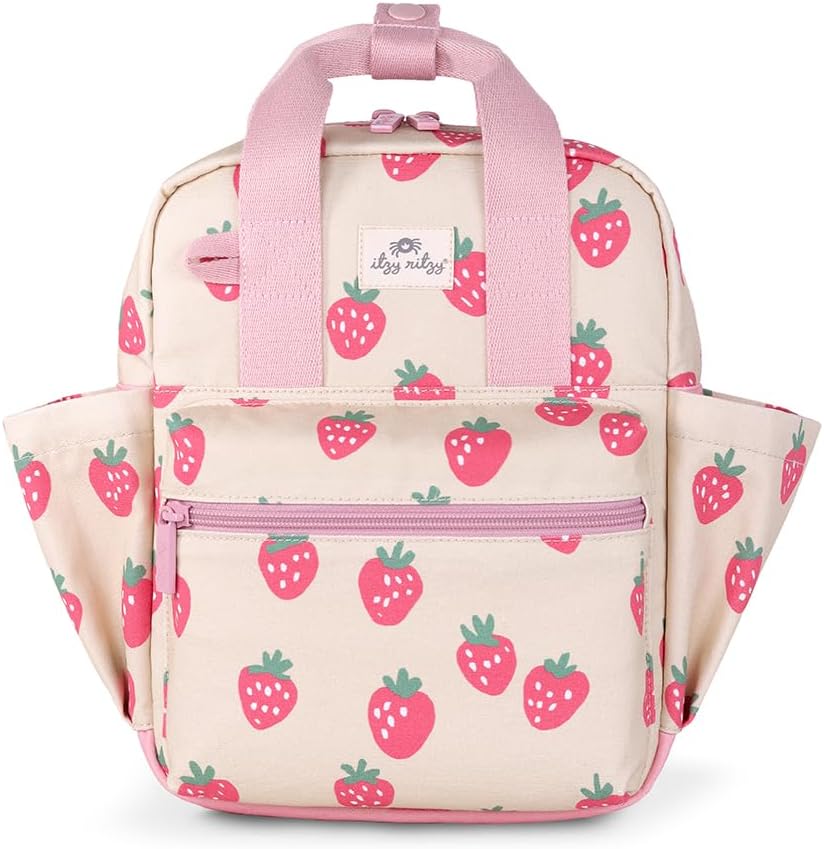 Backpack - Daycare Bag - Features Adjustable Shoulder Straps Strawberry school bag
Backpack - Daycare Bag - Features Adjustable Shoulder Straps Strawberry school bag