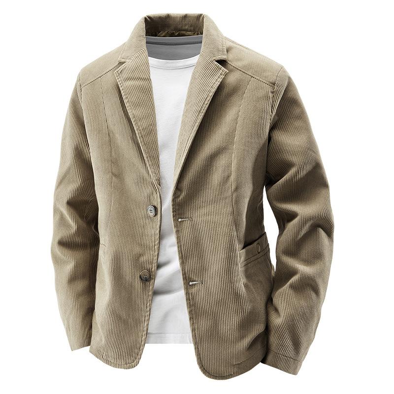 Мужской костюм вельветовый пиджак формальный однобортный в британском стиле модный пиджак для мужчин свадебная одежда 2XL хаки
Мужской костюм вельветовый пиджак формальный однобортный в британском стиле модный пиджак для мужчин свадебная одежда 2XL хаки