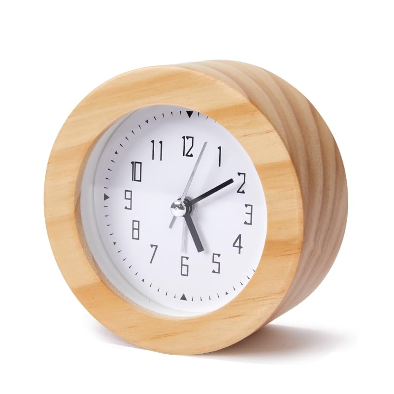 Wooden alarm table luminous table clock clock, analog, natural, Nordic, quiet, clock, function, small, cute, battery-operated, (natural)
Wooden alarm table luminous table clock clock, analog, natural, Nordic, quiet, clock, function, small, cute, battery-operated, (natural)