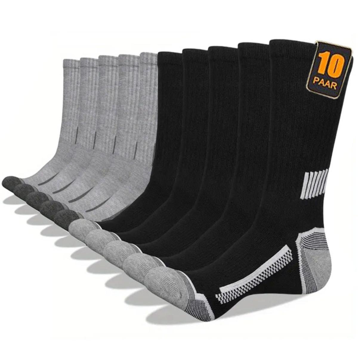 10 Pairs of Men s Warm Sports Socks, Heavy-duty Winter Fitness Socks, Arch Support, Thickened Cushioning, Heel Toes, Multi-color Mixed Design one-size
10 Pairs of Men s Warm Sports Socks, Heavy-duty Winter Fitness Socks, Arch Support, Thickened Cushioning, Heel Toes, Multi-color Mixed Design one-size