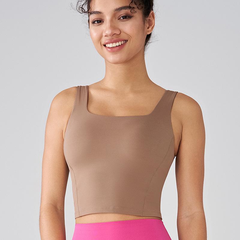 Слитный костюм для йоги с квадратным вырезом и эффектом «обнажённой кожи» - Женский без рукавов с фиксированной чашкой и широкими бретелями-спагетти S
Слитный костюм для йоги с квадратным вырезом и эффектом «обнажённой кожи» - Женский без рукавов с фиксированной чашкой и широкими бретелями-спагетти S