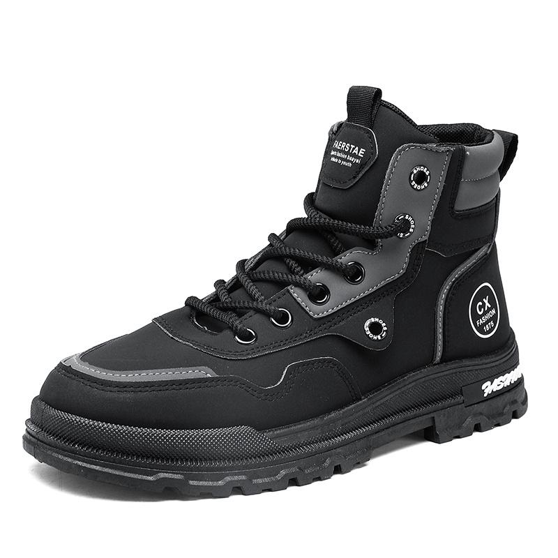 Autumn Winter Men s Ankle Boots Big Size 46 Leather Trendy Motorcycle Boots For Man Outdoor Hiking Platform Boots Man Work Shoes 39
Autumn Winter Men s Ankle Boots Big Size 46 Leather Trendy Motorcycle Boots For Man Outdoor Hiking Platform Boots Man Work Shoes 39