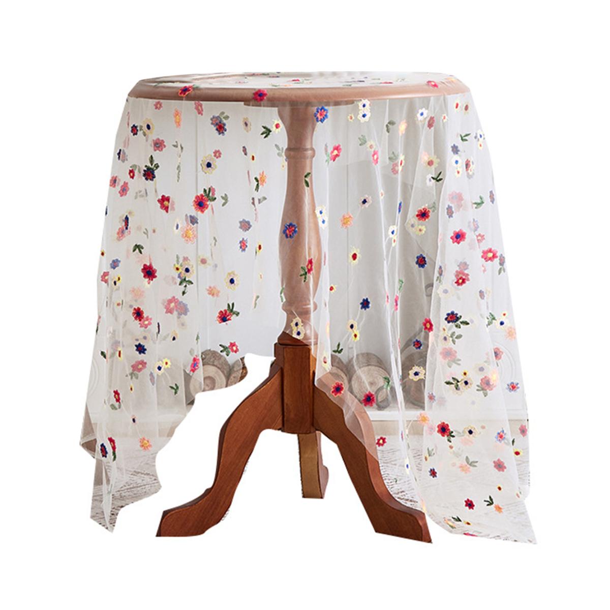 Yousheng Прозрачный коврик для обеденного стола, тонкая видимая сетка, красочная цветочная вышивка, круглый защитный коврик для стола, декоративная скатерть для украшения вечеринки XXL белый
Yousheng Прозрачный коврик для обеденного стола, тонкая видимая сетка, красочная цветочная вышивка, круглый защитный коврик для стола, декоративная скатерть для украшения вечеринки XXL белый