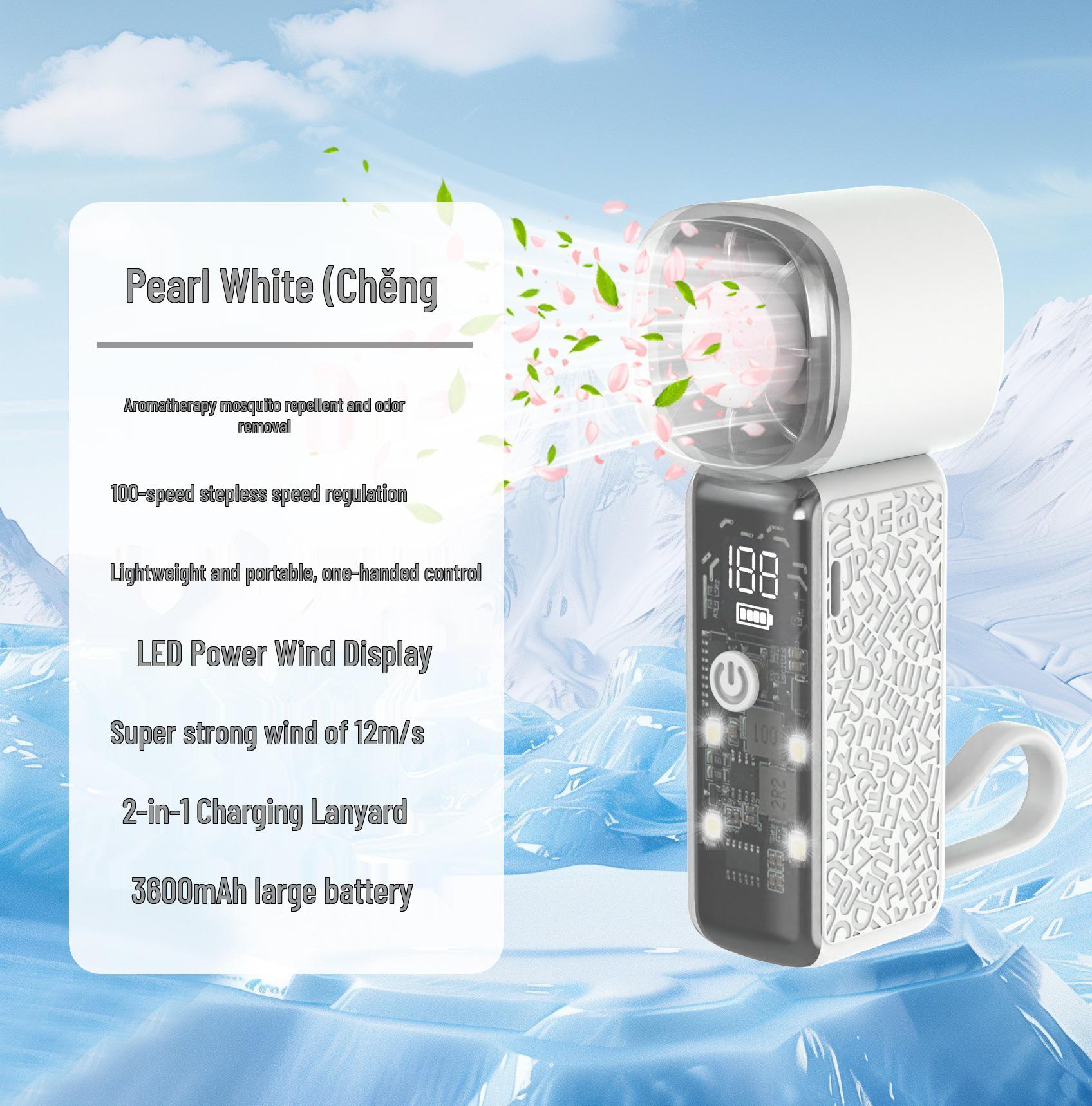 2026 Year of the Horse Mini Aroma Diffuser and Mosquito Repellent Handheld High-Speed Fan with Rechargeable Turbine. Default
2026 Year of the Horse Mini Aroma Diffuser and Mosquito Repellent Handheld High-Speed Fan with Rechargeable Turbine. Default