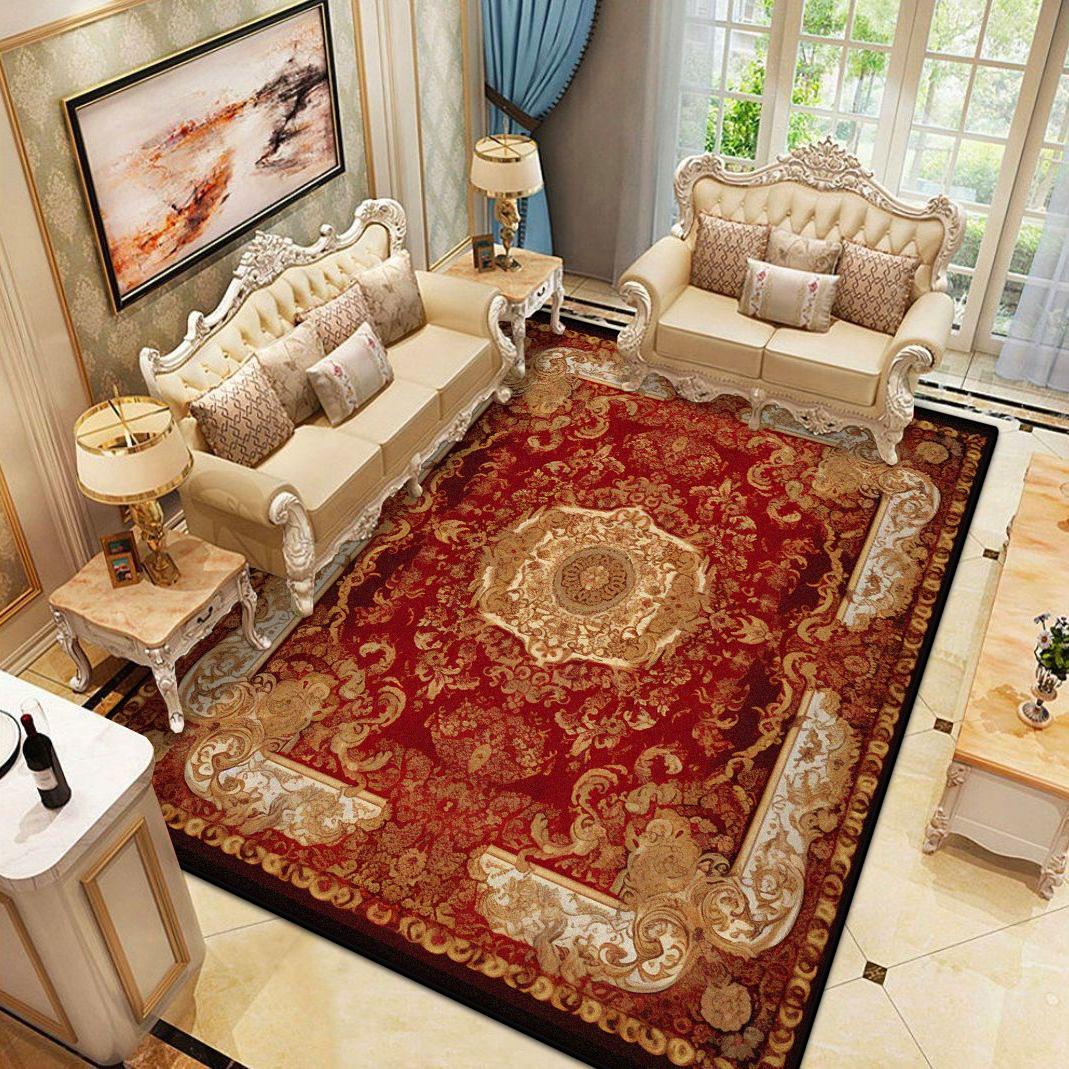Красные Роскошные Ковры Большого Размера в Европейском Стиле для Гостиной, Зала, Зоны Дивана, Нескользящие, Легко Чистящиеся, Напольный Коврик для Спальни 200x300см 60*90cm
Красные Роскошные Ковры Большого Размера в Европейском Стиле для Гостиной, Зала, Зоны Дивана, Нескользящие, Легко Чистящиеся, Напольный Коврик для Спальни 200x300см 60*90cm