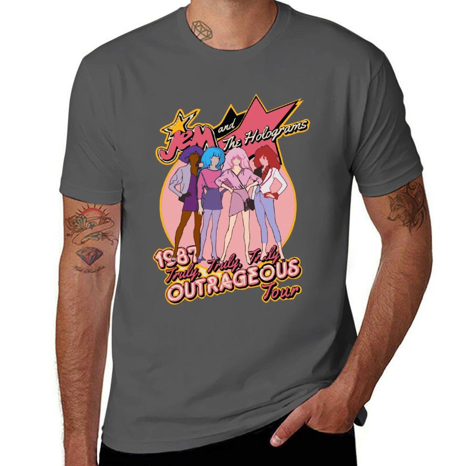 Reveal The Secret Jem And The Holograms Gifts For Music Fan T-Shirt vintage clothes Clothing outfits for men 4XL
Reveal The Secret Jem And The Holograms Gifts For Music Fan T-Shirt vintage clothes Clothing outfits for men 4XL