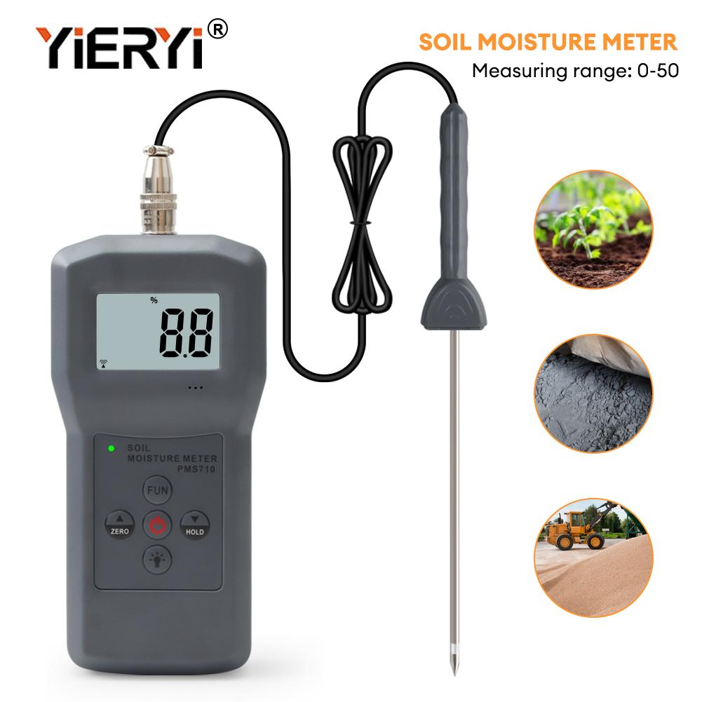 Yieryi PMS710 100% New Brand Digital Soil Moisture Meter Test River Sand Soil Cement Land Plater Sensor Tool
Yieryi PMS710 100% New Brand Digital Soil Moisture Meter Test River Sand Soil Cement Land Plater Sensor Tool