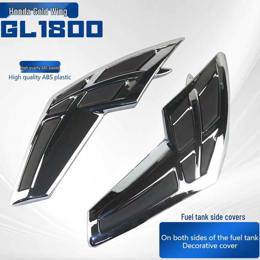 Honda Gold Wing GL1800 (01-11) Knee Pad Decorative Covers for Fuel Tank – Electroplated
Honda Gold Wing GL1800 (01-11) Knee Pad Decorative Covers for Fuel Tank – Electroplated