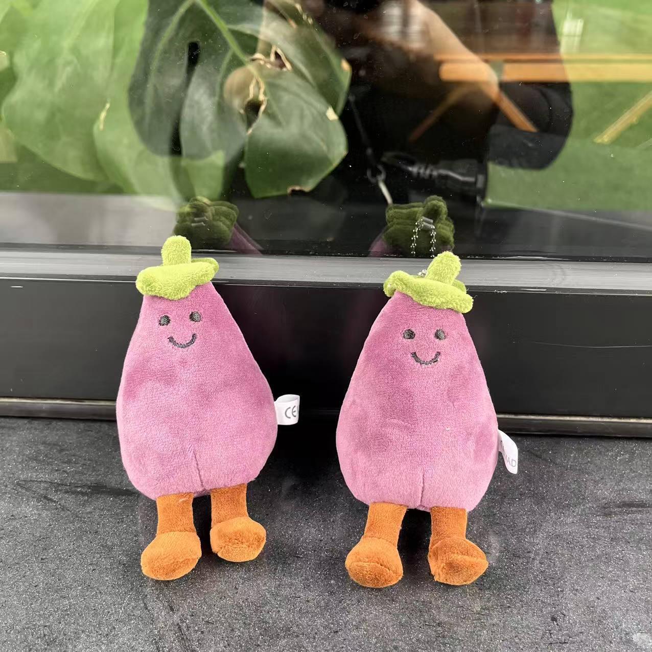 Xiaohongshu Cute Purple Eggplant Plush Doll - Hug Pillow Toy Gift for Girls 13cm Keychain, 80g
Xiaohongshu Cute Purple Eggplant Plush Doll - Hug Pillow Toy Gift for Girls 13cm Keychain, 80g