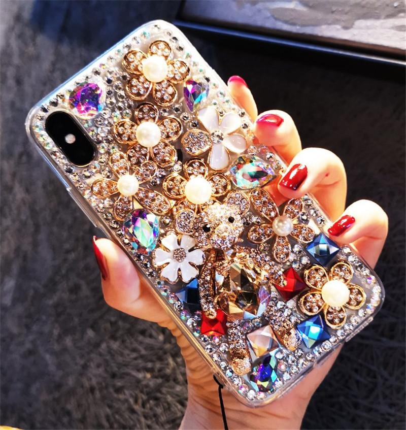 Suitable For Apple 16Promax Phone Case 17 Shiny Iphone15Plus Bear Xr Full Diamond Protective Case iPhone7plus/8plus
Suitable For Apple 16Promax Phone Case 17 Shiny Iphone15Plus Bear Xr Full Diamond Protective Case iPhone7plus/8plus