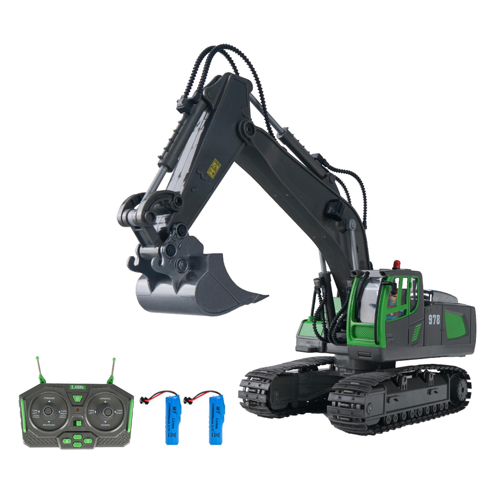 RC Excavator 1/20 2.4GHz 11CH RC Будівельна вантажівка Інженерні транспортні засоби Розвиваючі іграшки для дітей type 2-RC Excavator сірий
RC Excavator 1/20 2.4GHz 11CH RC Будівельна вантажівка Інженерні транспортні засоби Розвиваючі іграшки для дітей type 2-RC Excavator сірий