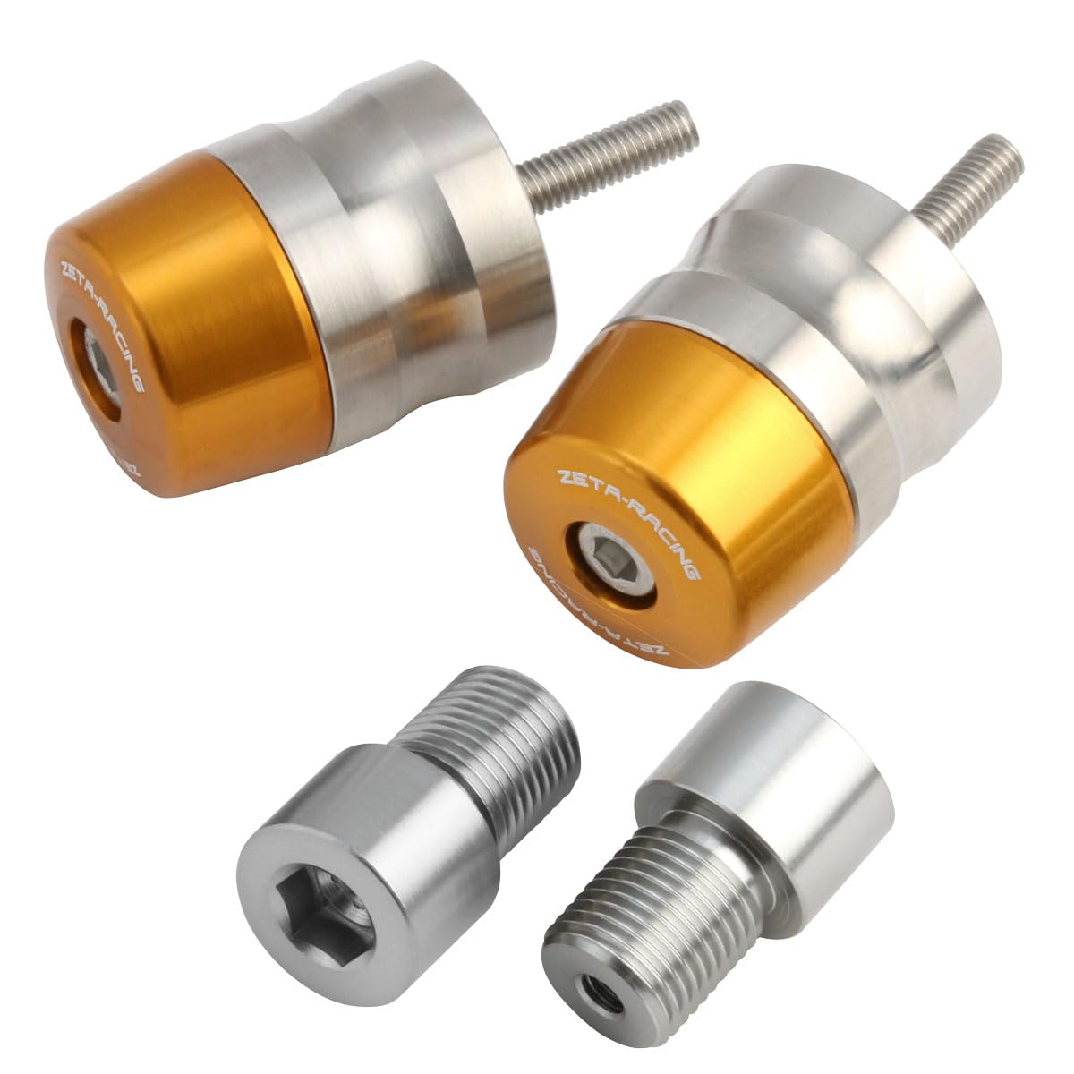 ZETA RACING M16 YAMAHA Bar End Plug Weight Specification Gold F5476 Model Dirt Freak DIRTFREAK (Old Number ZS48-1414) 
ZETA RACING M16 YAMAHA Bar End Plug Weight Specification Gold F5476 Model Dirt Freak DIRTFREAK (Old Number ZS48-1414)