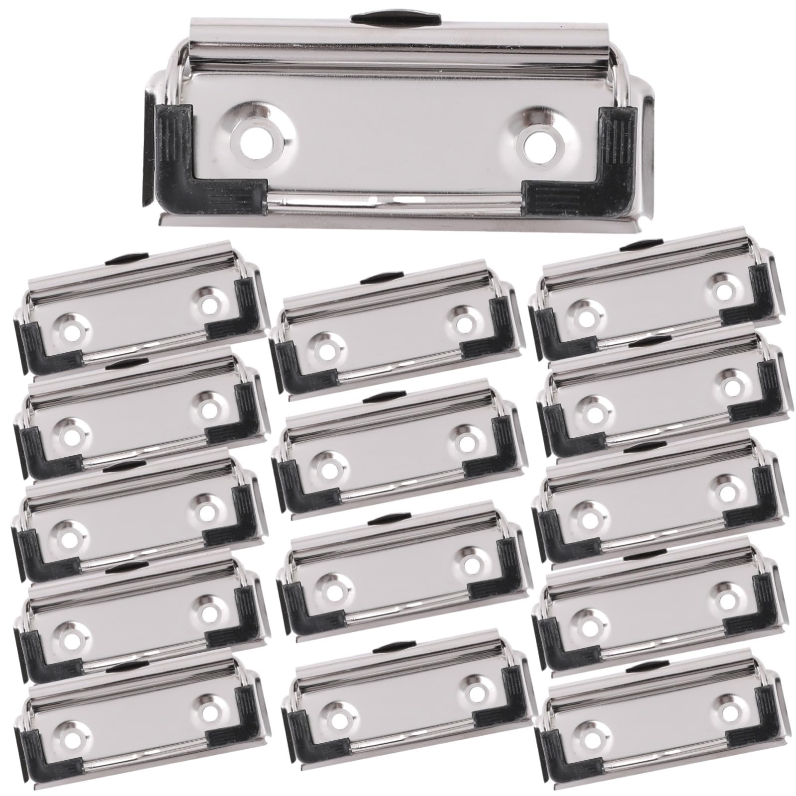 Rubonarie Clipboard Hardware Binder Hardware 15 Pieces Only, 7cm, 10cm, 12cm, (Silver, Small)
Rubonarie Clipboard Hardware Binder Hardware 15 Pieces Only, 7cm, 10cm, 12cm, (Silver, Small)