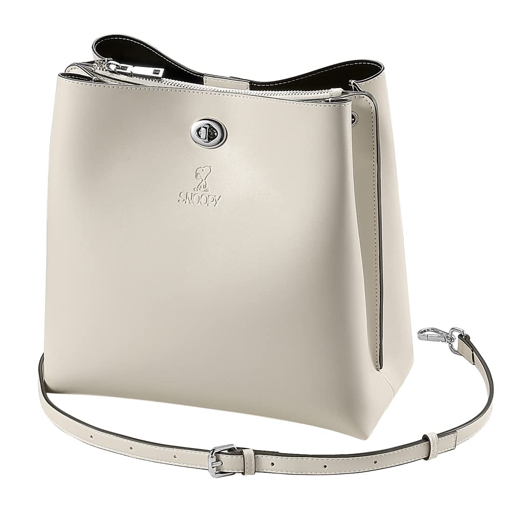 Bag Genuine Leather Handbag Shoulder Bag Storage Large Capacity Shoulder Bag with Bottom Studs Commuting Business Snoopy Woodstock [characters бежевий
Bag Genuine Leather Handbag Shoulder Bag Storage Large Capacity Shoulder Bag with Bottom Studs Commuting Business Snoopy Woodstock [characters бежевий