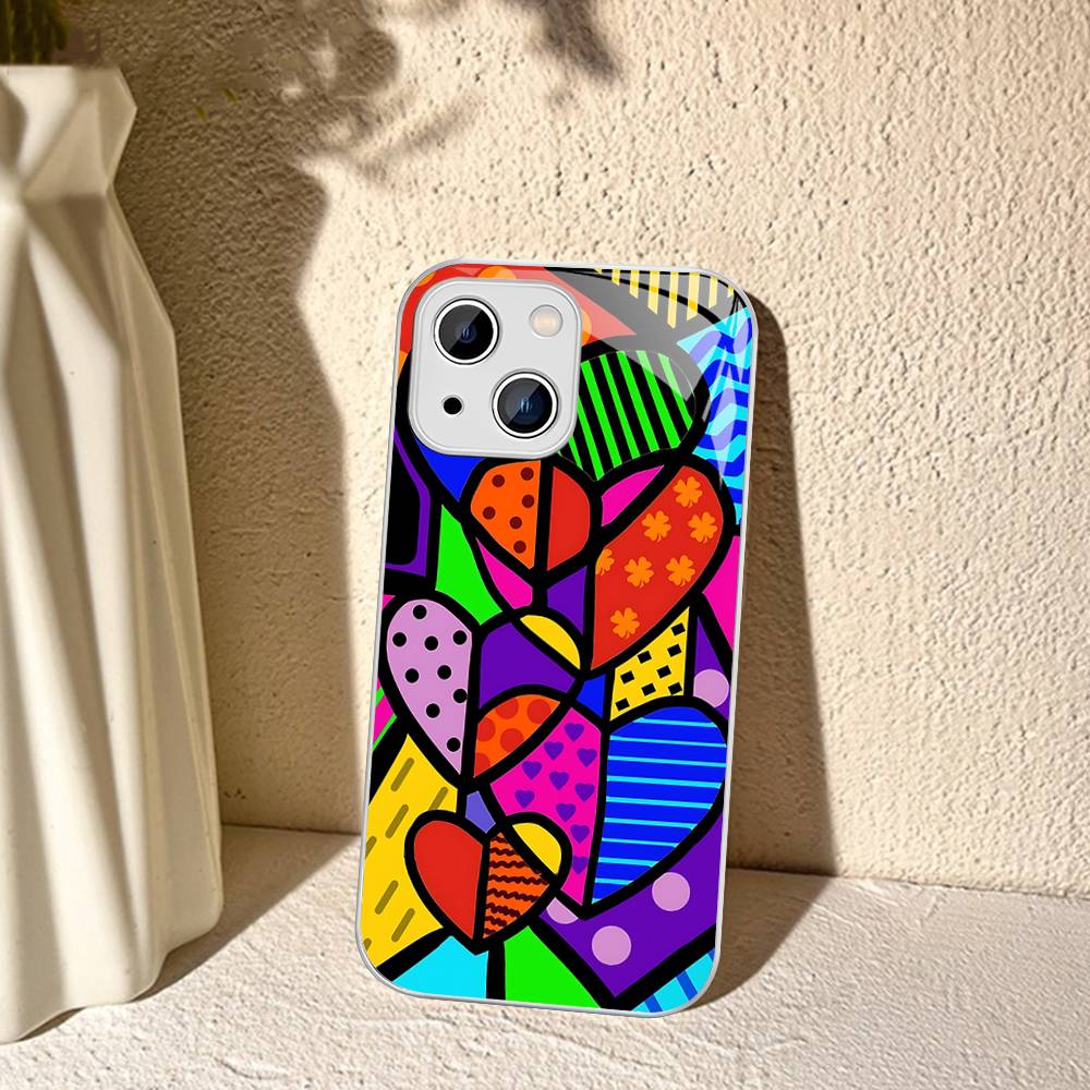 Art R-Romero Britto For IPhone 14 13 12 Mini 11 Pro XS Max X XR 14 Plus Tempered Glass Cover iphone 11
Art R-Romero Britto For IPhone 14 13 12 Mini 11 Pro XS Max X XR 14 Plus Tempered Glass Cover iphone 11