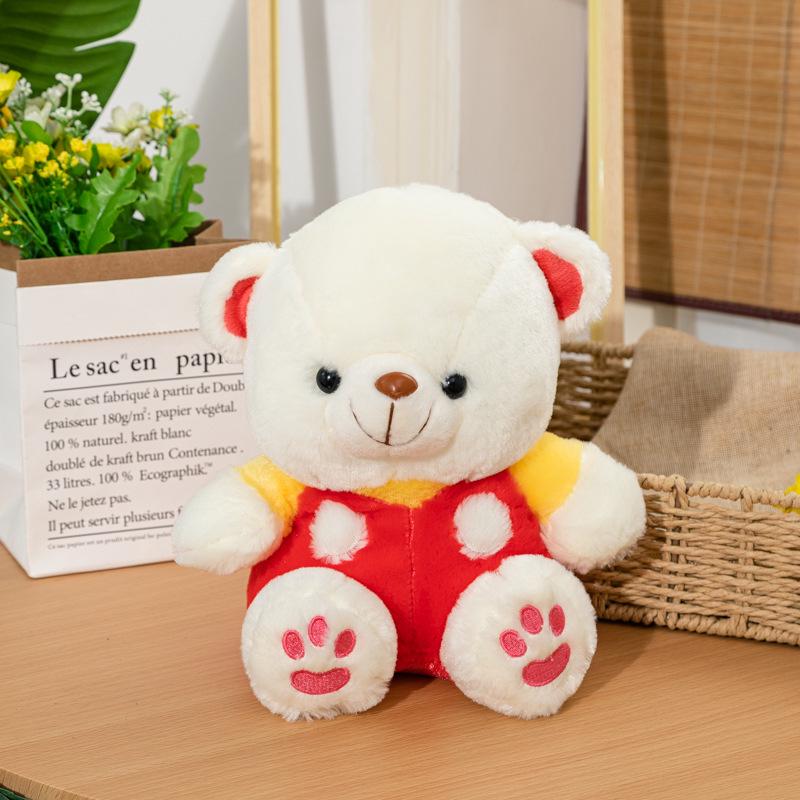 Colorful Teddy Bear Plush with Bow Tie - Brown and Blue Wedding Gift Doll 25 cm Sitting Height
Colorful Teddy Bear Plush with Bow Tie - Brown and Blue Wedding Gift Doll 25 cm Sitting Height