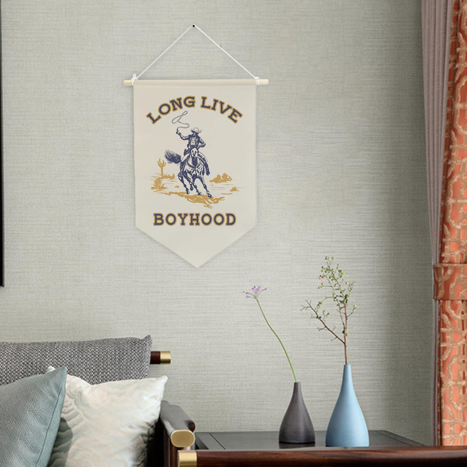 Long Live Boyhood Room Decor Decorative Hanging Ornament Wall Decoration Triangle Banner for Teen бежевый
Long Live Boyhood Room Decor Decorative Hanging Ornament Wall Decoration Triangle Banner for Teen бежевый