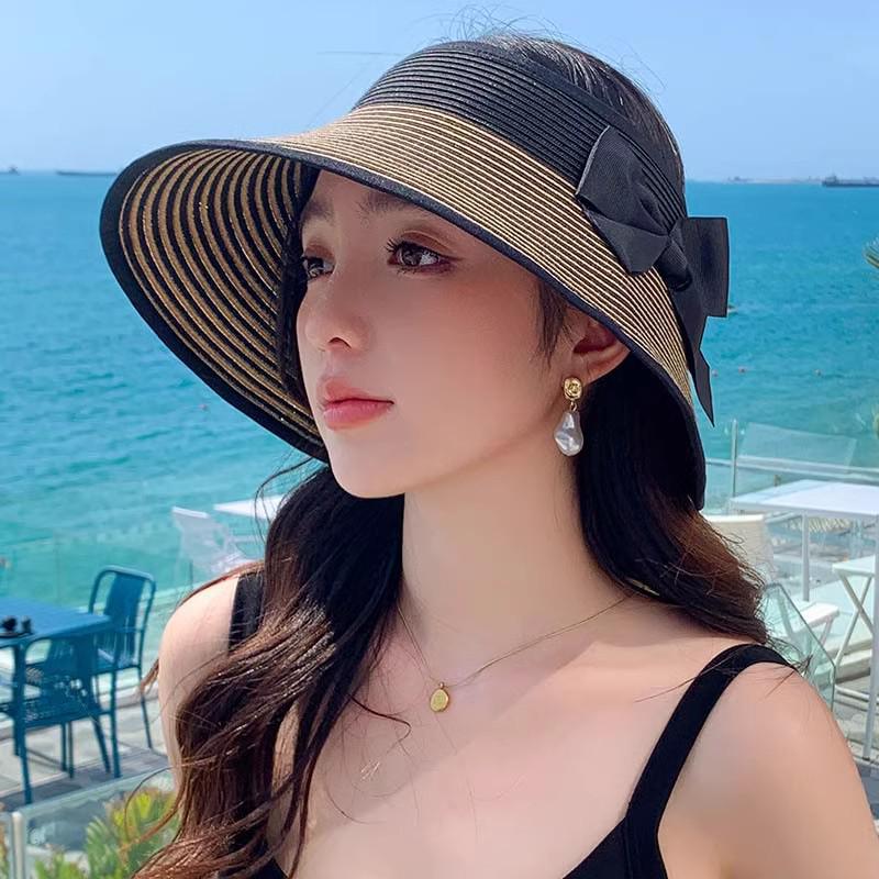 Women s Foldable Sun Hat with Open Top, UV Protection & Large Brim, Summer Straw Hat with Bow One Size
Women s Foldable Sun Hat with Open Top, UV Protection & Large Brim, Summer Straw Hat with Bow One Size