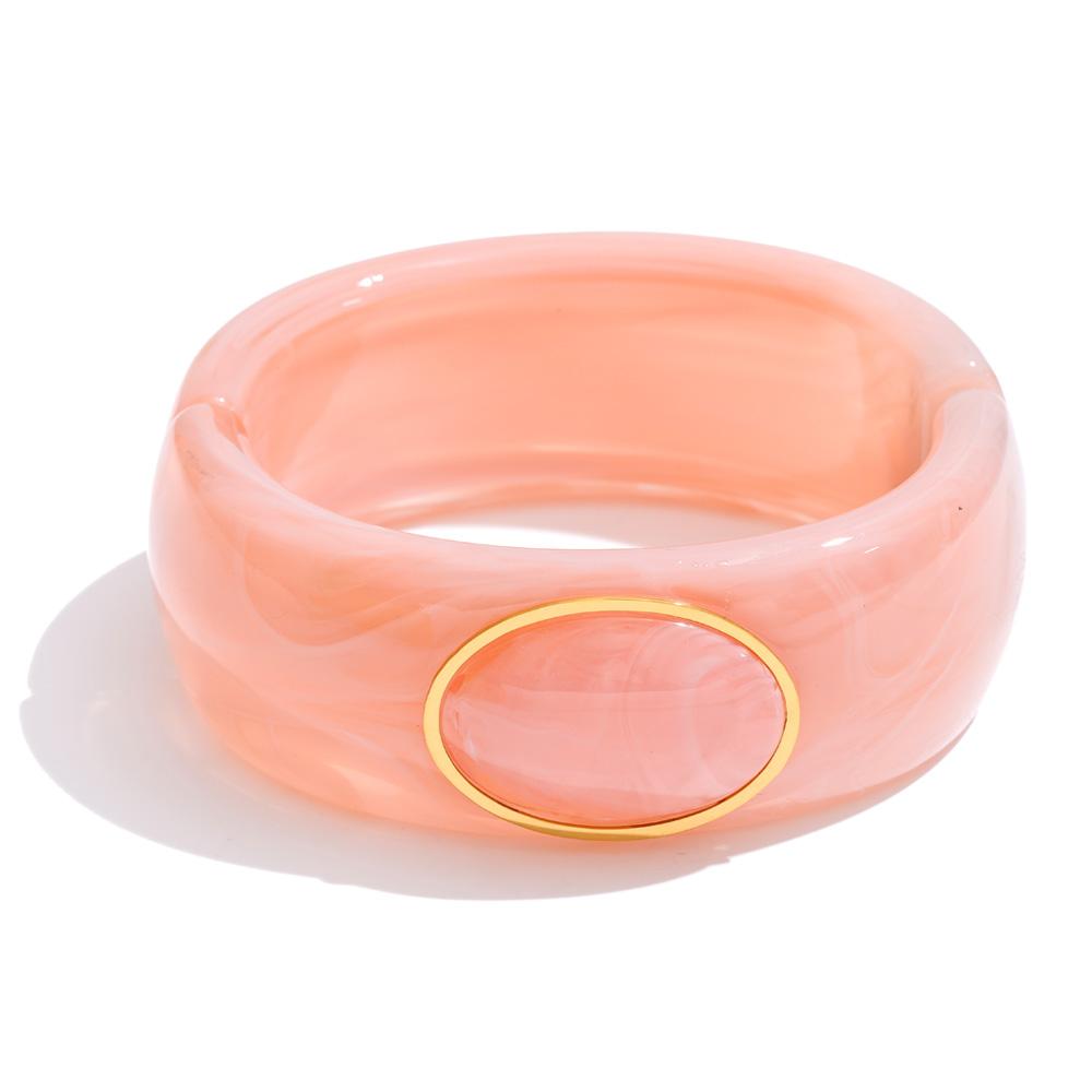 Yhpup 65mm Acrylic Resin Thick Joyful Candy Bracelet Bangle Waterproof Statement Beige Pink Green Yellow Accessories
Yhpup 65mm Acrylic Resin Thick Joyful Candy Bracelet Bangle Waterproof Statement Beige Pink Green Yellow Accessories