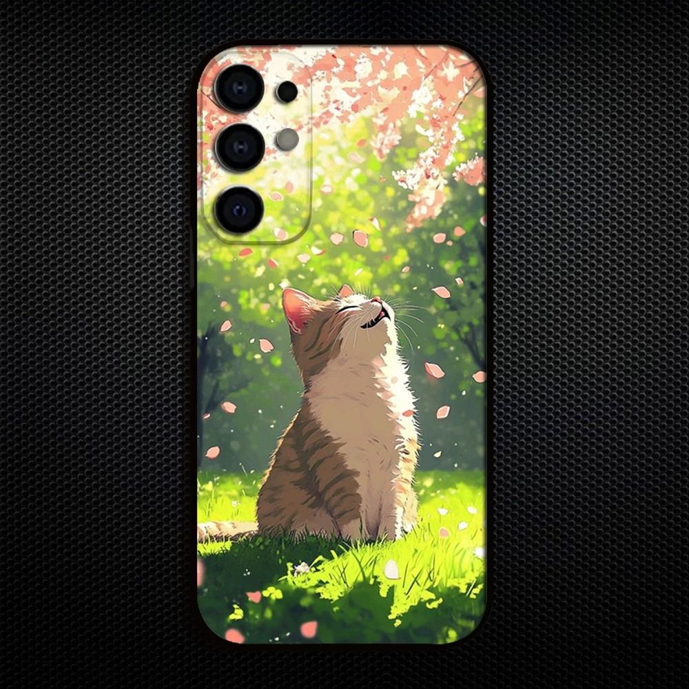 Beautiful Cat Cartoon Phone Case For Samsung S25/S24/S23/S22/S21/S20/Plus,Fe,Lite/Others Black Cover Samsung S22plus5G
Beautiful Cat Cartoon Phone Case For Samsung S25/S24/S23/S22/S21/S20/Plus,Fe,Lite/Others Black Cover Samsung S22plus5G