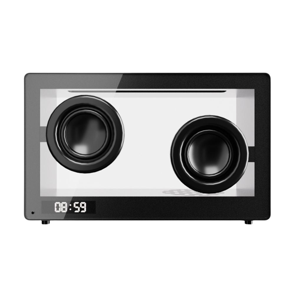 Беспроводные прозрачные колонки Поддержка TF-карты Портативная Bluetooth-совместимая колонка Звуковая панель HIFI Светодиодная подсветка для атмосферы чёрный
Беспроводные прозрачные колонки Поддержка TF-карты Портативная Bluetooth-совместимая колонка Звуковая панель HIFI Светодиодная подсветка для атмосферы чёрный