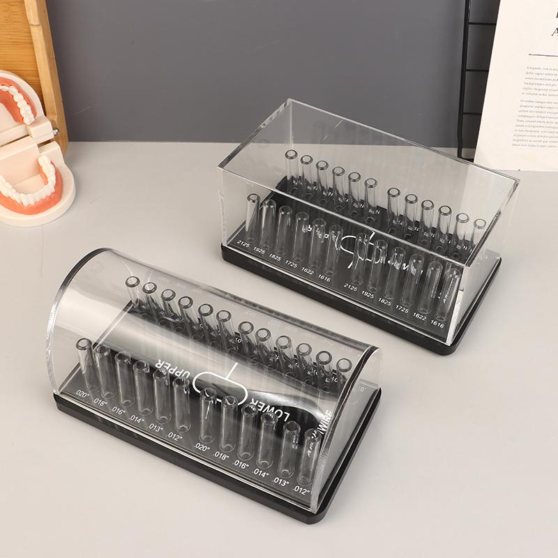 Acrylic Organizer Dental Resin Adhesive Applicator Holder Pre-Formed Bow Wire Placement Box Storage Dust Box A3
Acrylic Organizer Dental Resin Adhesive Applicator Holder Pre-Formed Bow Wire Placement Box Storage Dust Box A3