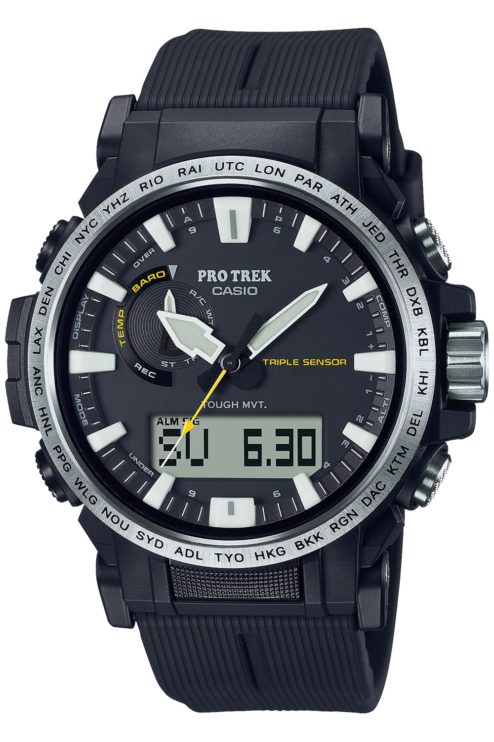 Casio Watch PROTREK Climber Line Radio Solar Biomass Plastic Adopts Black PRW-61-1AJF Men s чорний
Casio Watch PROTREK Climber Line Radio Solar Biomass Plastic Adopts Black PRW-61-1AJF Men s чорний