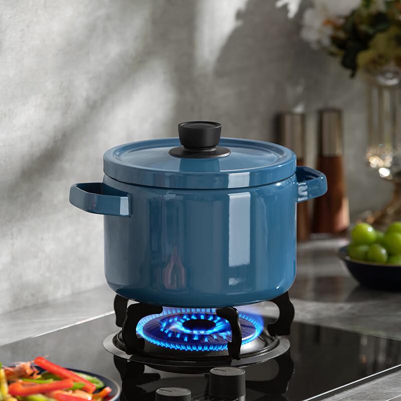 DESLON 22cm Enamel Cast Iron Non-stick Stew Pot
DESLON 22cm Enamel Cast Iron Non-stick Stew Pot