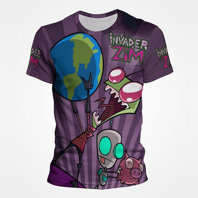 Invader Zim Футболки Мультфільм Аніме 3D-принт Вуличний одяг Чоловіки Жіноча Мода Оверсайз Футболка з коротким рукавом Дитячі футболки Топи Одяг 3XL
Invader Zim Футболки Мультфільм Аніме 3D-принт Вуличний одяг Чоловіки Жіноча Мода Оверсайз Футболка з коротким рукавом Дитячі футболки Топи Одяг 3XL