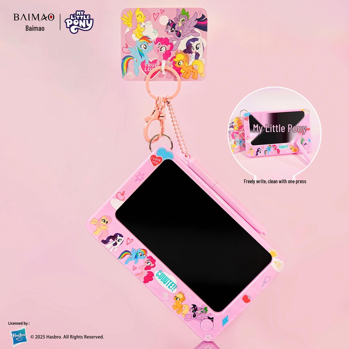 My Little Pony LCD Erasable Drawing Board - Medium Doodle Handwriting Pad for Children, Year of the Horse (2026) Edition.
My Little Pony LCD Erasable Drawing Board - Medium Doodle Handwriting Pad for Children, Year of the Horse (2026) Edition.