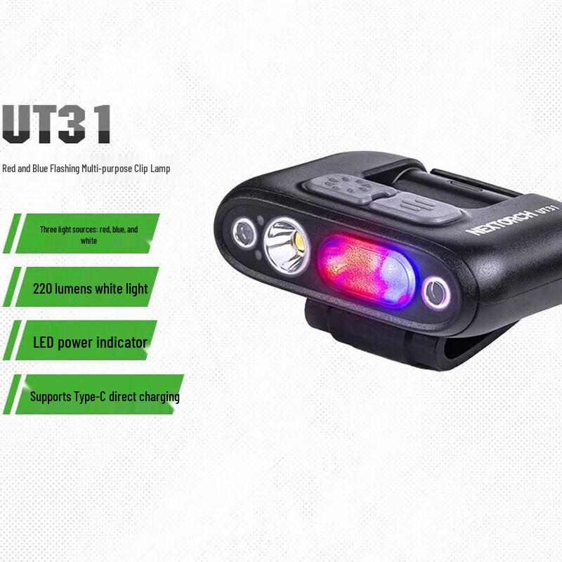 NEXTOOL UT31 Multi-functional Clip Headlamp
NEXTOOL UT31 Multi-functional Clip Headlamp
