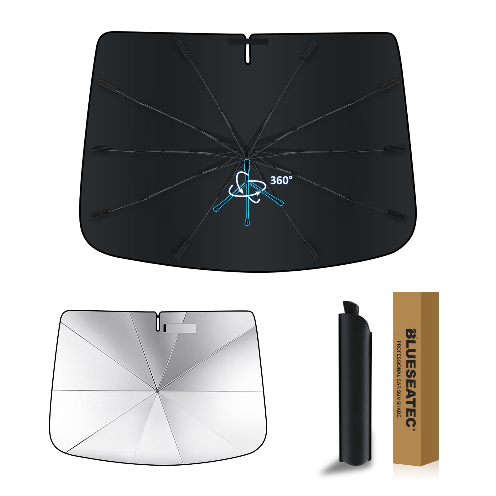 Reinforced Rotating Windshield Sunshade for Toyota Alphard and Vellfire UV Flexible Umbrella Light Custom Easy Installation and Car Includes Storage
Reinforced Rotating Windshield Sunshade for Toyota Alphard and Vellfire UV Flexible Umbrella Light Custom Easy Installation and Car Includes Storage