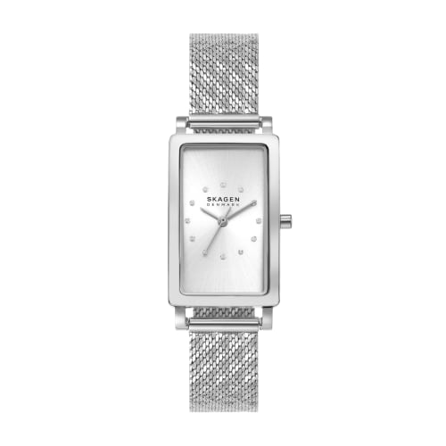 HAGEN Three-Hand Silver-Tone Stainless Steel Mesh Watch
HAGEN Three-Hand Silver-Tone Stainless Steel Mesh Watch