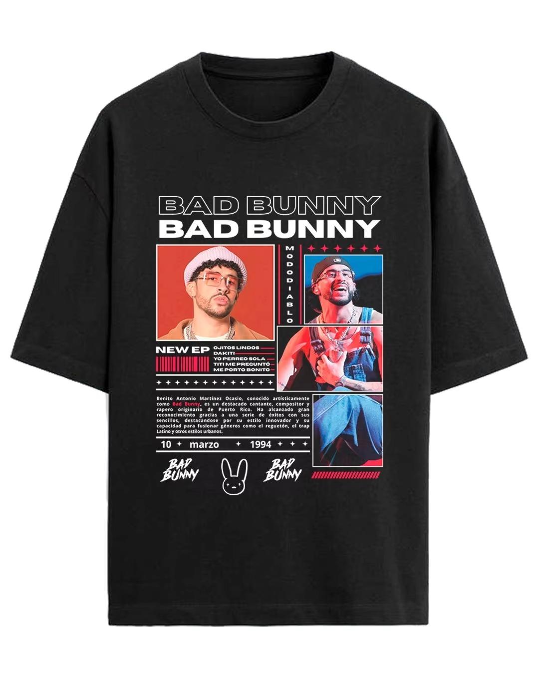 2026 Bad Bunny Print T-shirt Men Women Y2k Sleeve Heavy pure Cotton Street Harajuku Clothing High Quality Casual Top - Men s ... S разноцветный
2026 Bad Bunny Print T-shirt Men Women Y2k Sleeve Heavy pure Cotton Street Harajuku Clothing High Quality Casual Top - Men s ... S разноцветный
