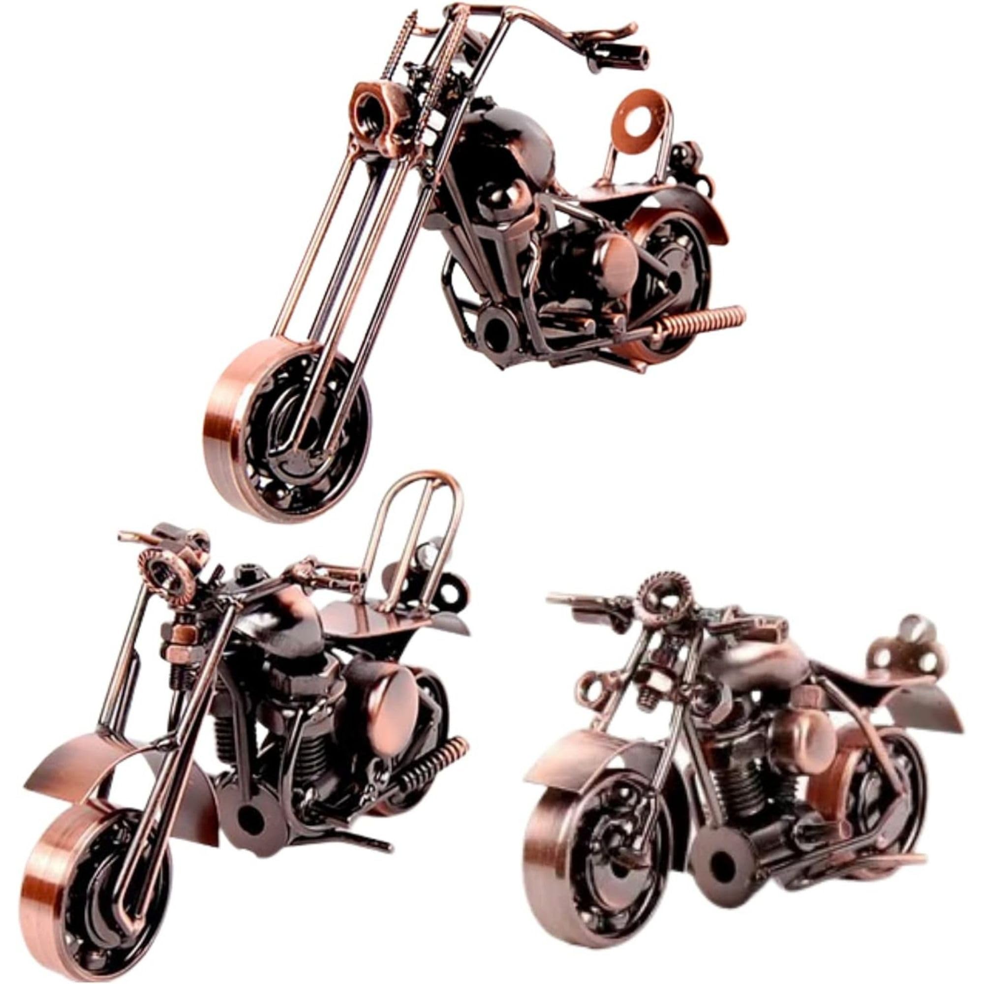 Набір мініатюрних фігурок Wild Decor Clove Cube Classic Motorcycle Set of Americana, 3 шт., у старовинному стилі (SPIRIT BRONZE)
Набір мініатюрних фігурок Wild Decor Clove Cube Classic Motorcycle Set of Americana, 3 шт., у старовинному стилі (SPIRIT BRONZE)