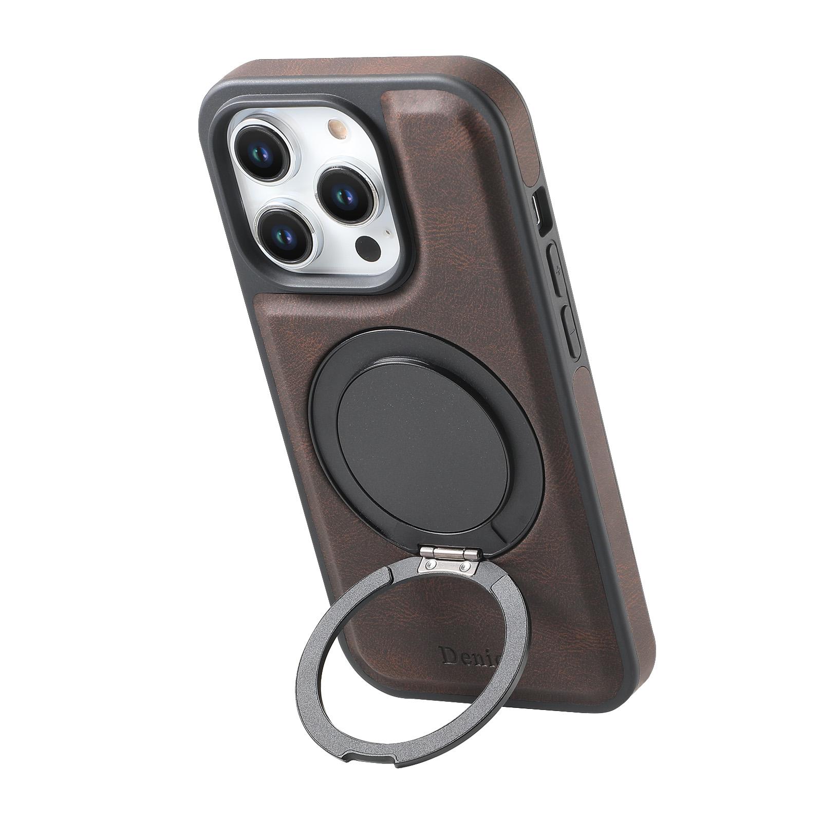 360 Rotation Finger Ring Holder Leather Case for iPhone 15 Pro Max 16 Plus 15 14 Pro 13 12 Magnetic Bracket Stand Phone Cover For iPhone16Plus темно-коричневого кольору
360 Rotation Finger Ring Holder Leather Case for iPhone 15 Pro Max 16 Plus 15 14 Pro 13 12 Magnetic Bracket Stand Phone Cover For iPhone16Plus темно-коричневого кольору