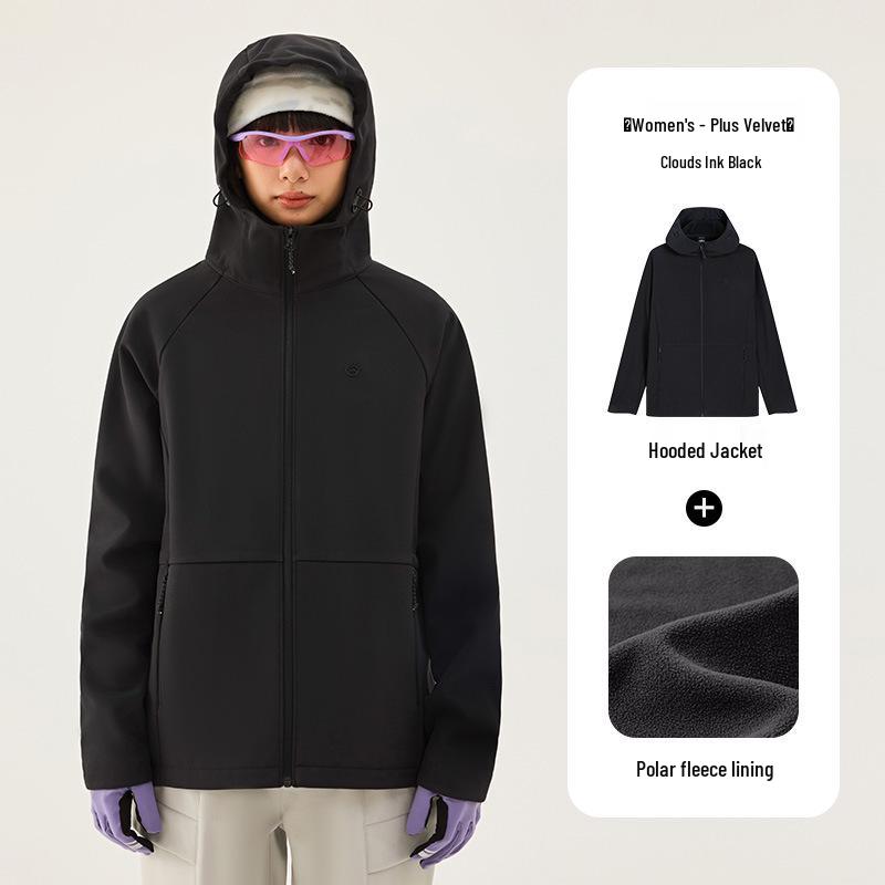 YX-TECTOP Women s Windproof Fleece-Lined Softshell Jacket for Hiking & Mountaineering S
YX-TECTOP Women s Windproof Fleece-Lined Softshell Jacket for Hiking & Mountaineering S