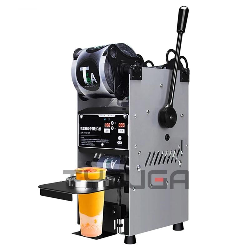 Машина для запечатывания стаканчиков, напитков, молока, чая, магазина, полуавтоматическая машина для запечатывания коммерческих кофейных соков, соевого молока, напитков, термоупаковщик 220 В EU Adapter&With 300PCS Films&Manual 220V 90 95MM серый
Машина для запечатывания стаканчиков, напитков, молока, чая, магазина, полуавтоматическая машина для запечатывания коммерческих кофейных соков, соевого молока, напитков, термоупаковщик 220 В EU Adapter&With 300PCS Films&Manual 220V 90 95MM серый