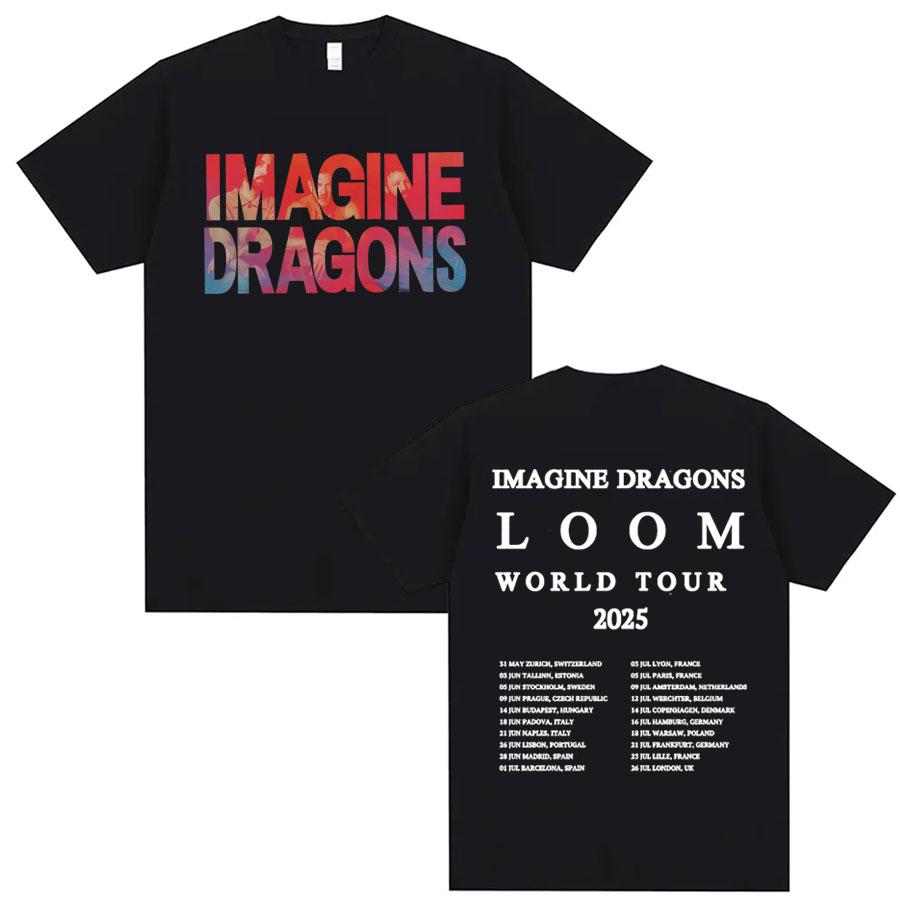 Imagine Dragons Band World Loom Tour 2026 New Hot Selling Mens Womens Casual Cotton Oversized Tshirt Street Wear S
Imagine Dragons Band World Loom Tour 2026 New Hot Selling Mens Womens Casual Cotton Oversized Tshirt Street Wear S