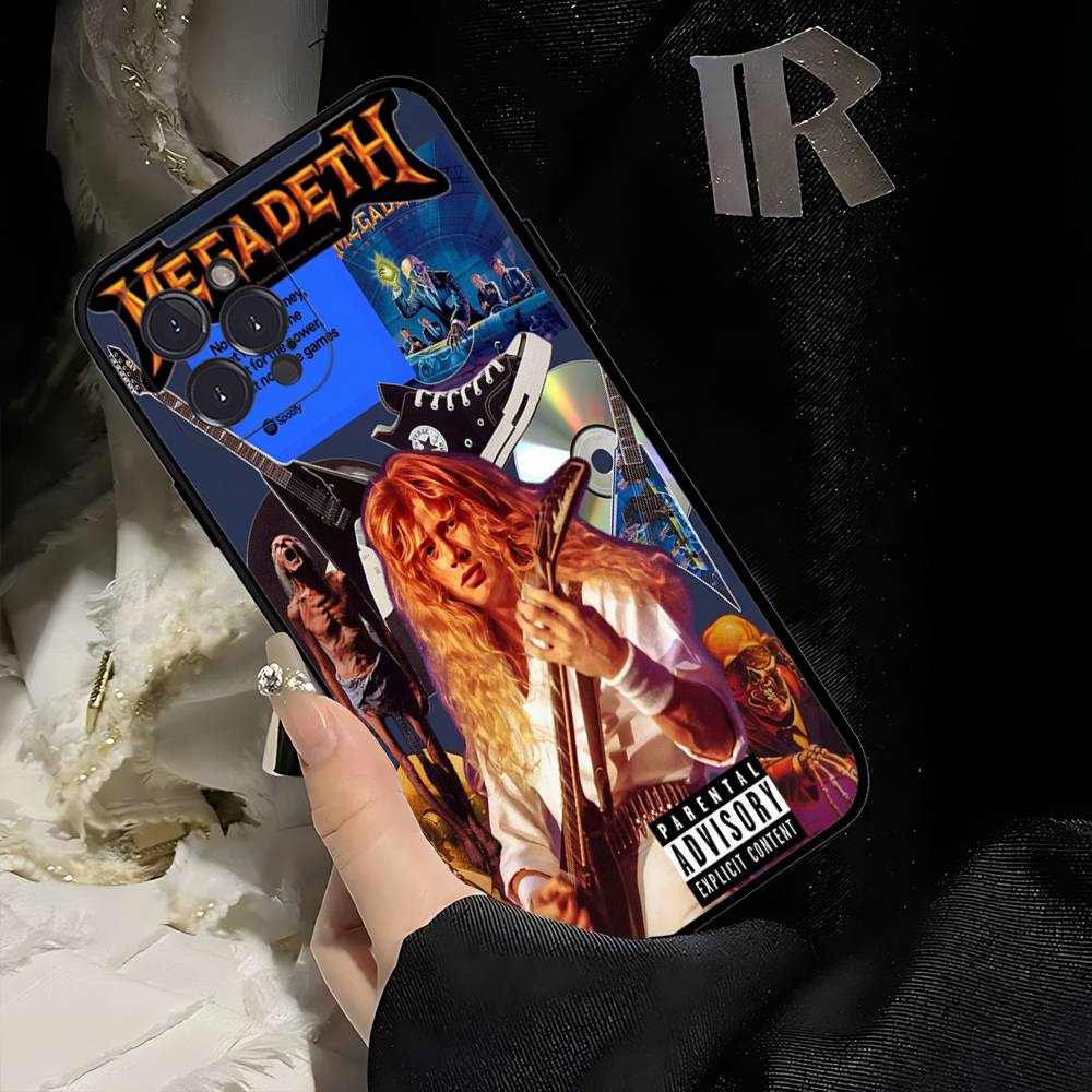 Music Band M-Megadeth Black Soft Phone Case For IPhone 16 15 14 13 11 12 17 Pro Max Mini Plus iPhone 13 pro
Music Band M-Megadeth Black Soft Phone Case For IPhone 16 15 14 13 11 12 17 Pro Max Mini Plus iPhone 13 pro